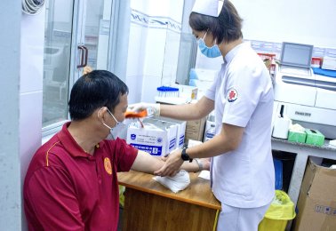 Tập đoàn GDQT Nam Việt tổ chức khám sức khỏe định kỳ cho toàn thể cán bộ nhân viên tập đoàn.