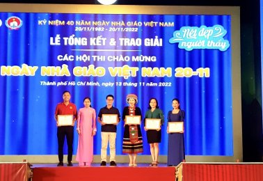 TĐ GDQT Nam Việt đạt thành tích xuất sắc tại các Hội thi do Công đoàn Nghành Giáo duc TPHCM tổ chức.