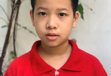 Chúc mừng em Lê Quang Thiên Lộc - Học sinh lớp 5 Trường Tiểu học Nam Việt đạt danh hiệu “Học Sinh Gi
